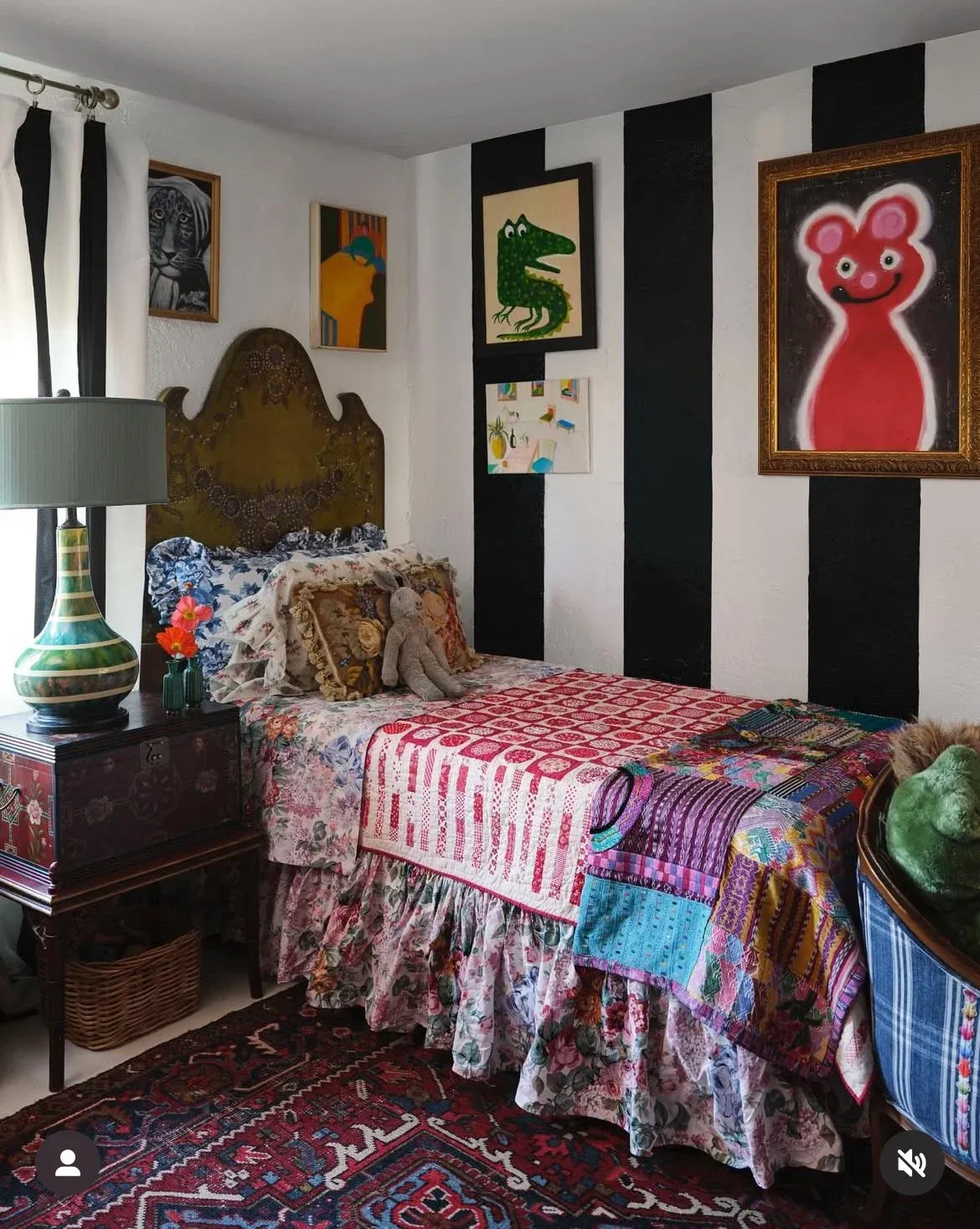 Interior in Trophy Club, Texas with art from Curio Atelier