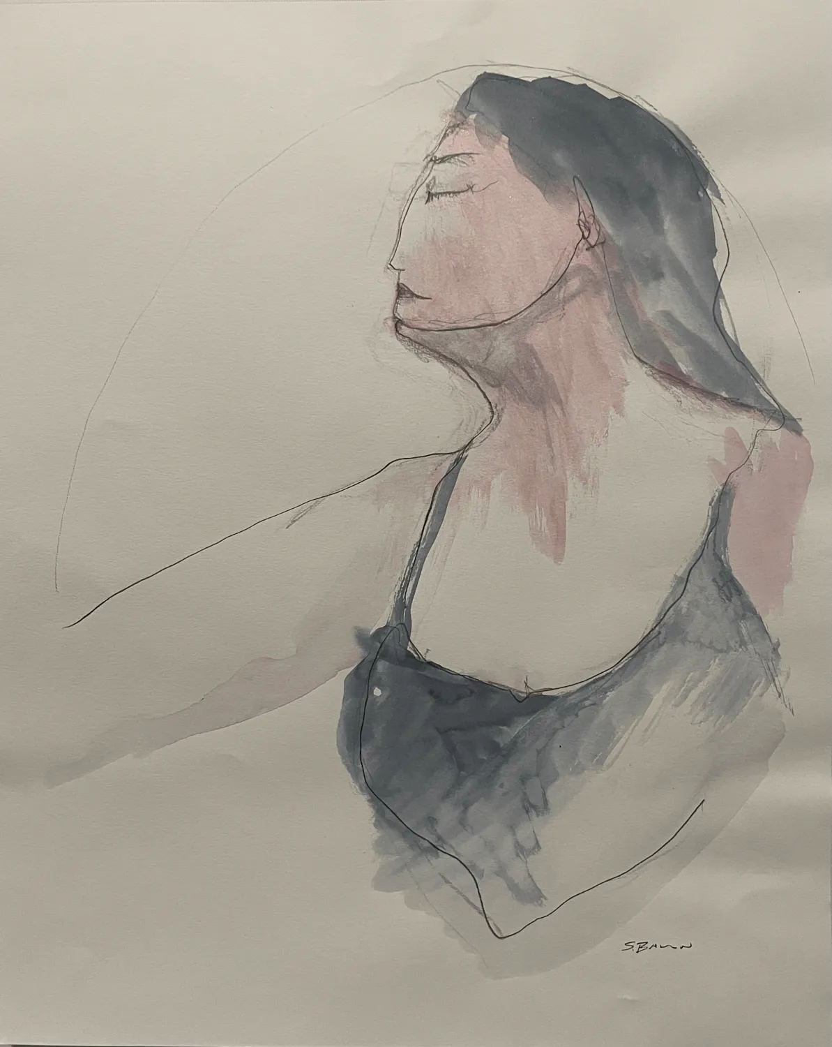 Where Her Thoughts Go Soft by Stephanie Baron