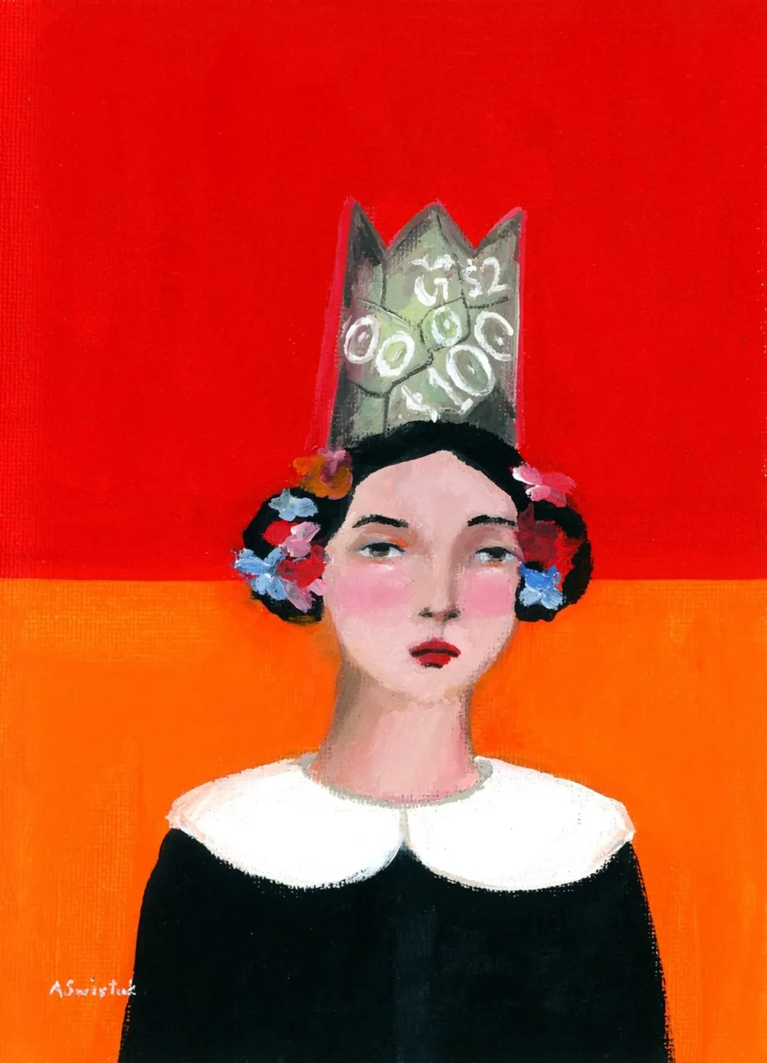 Girl with Money Crown: Halle by Alexandra Swistak