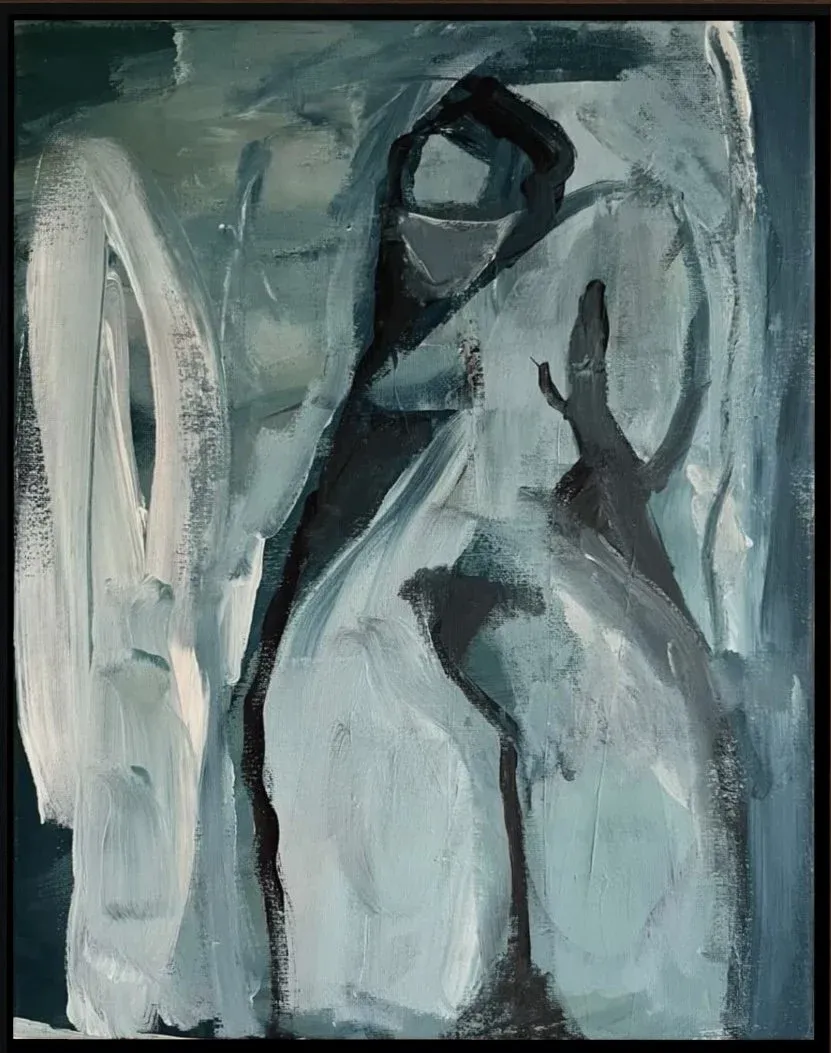 In the Quiet of the Blue Hour, 2025 by Stephanie Baron