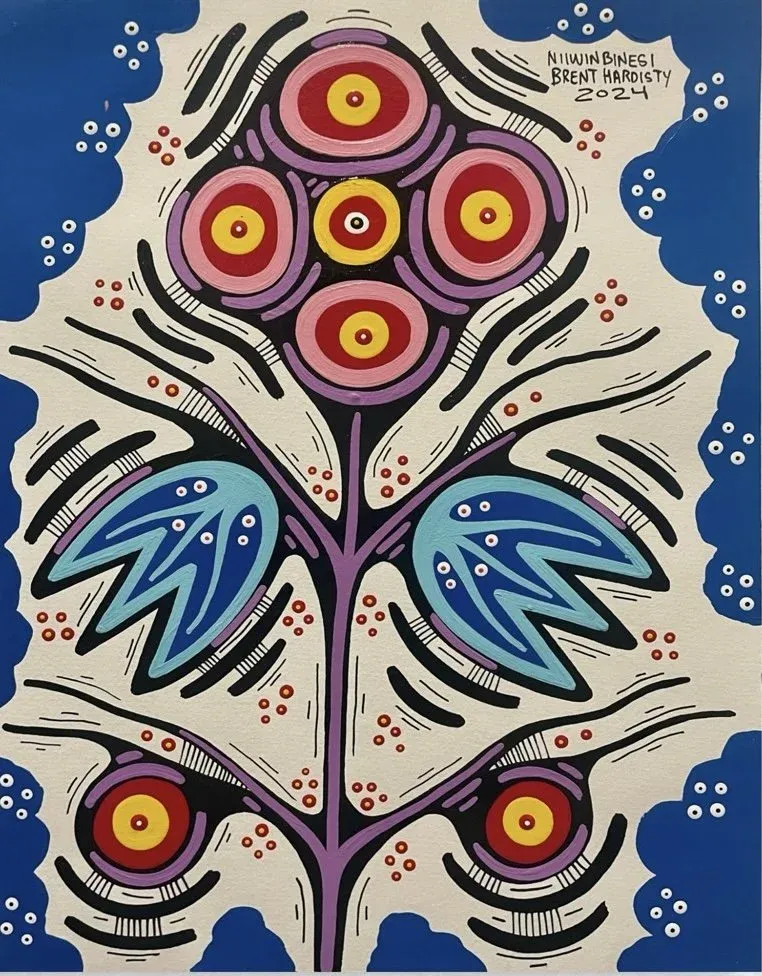 Medicine Flower, 2024 by Brent Hardisty