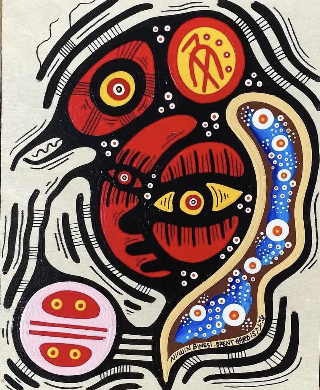 Thunderbird Headdress, 2023 by Brent Hardisty