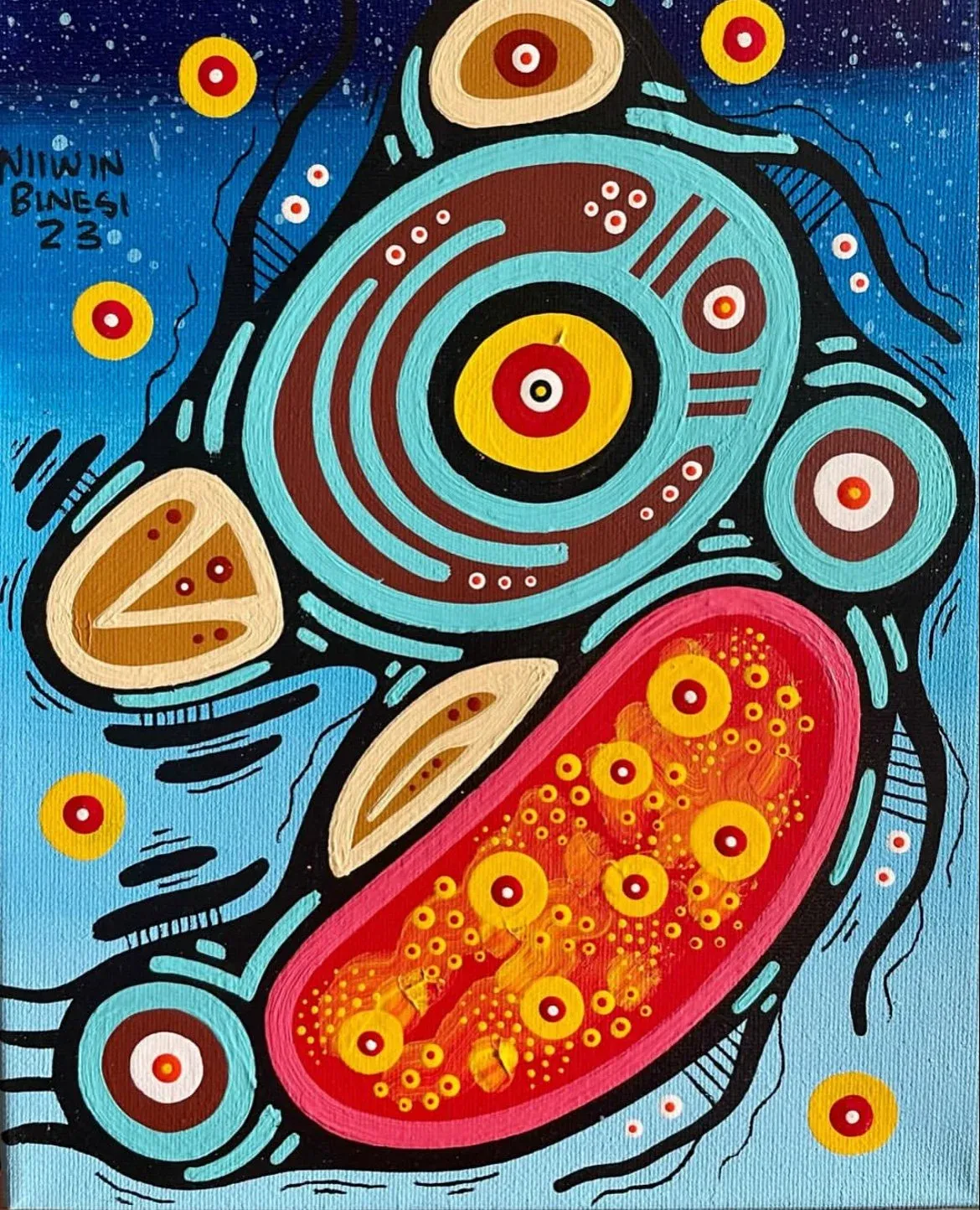 Medicine Bear, 2023 by Brent Hardisty