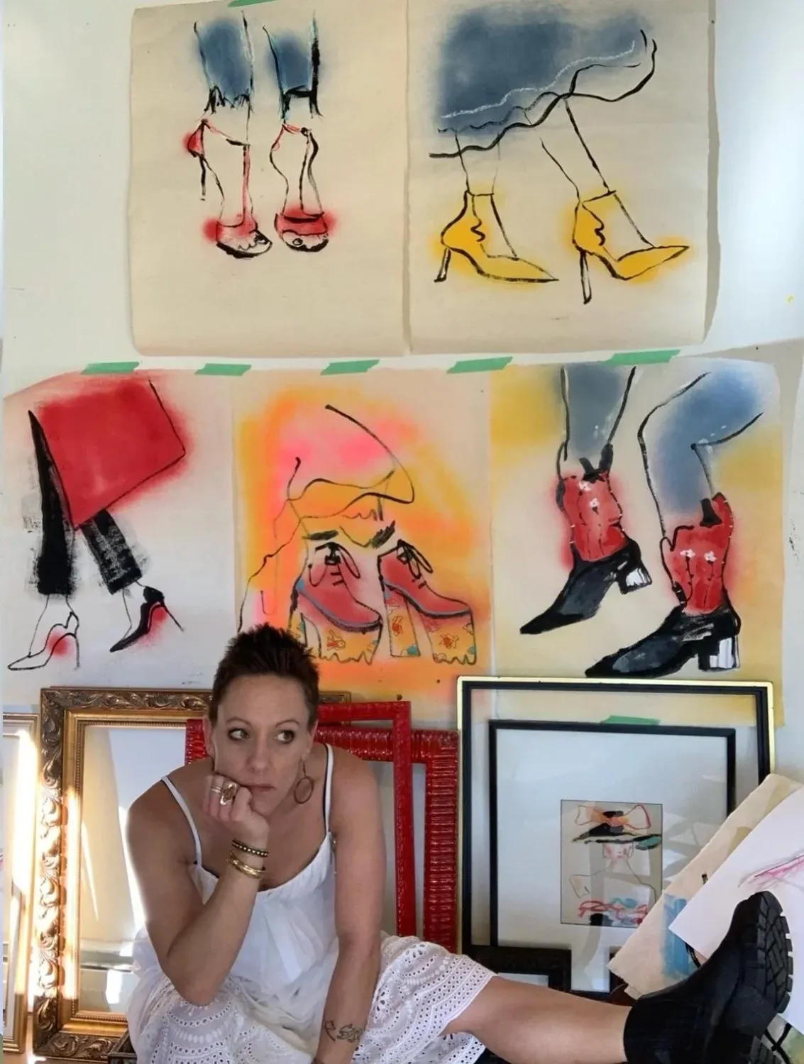 Artist Stephanie Baron