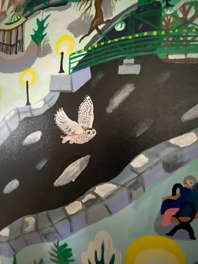 Snowy Owl by Jackie Bradshaw (view 4)