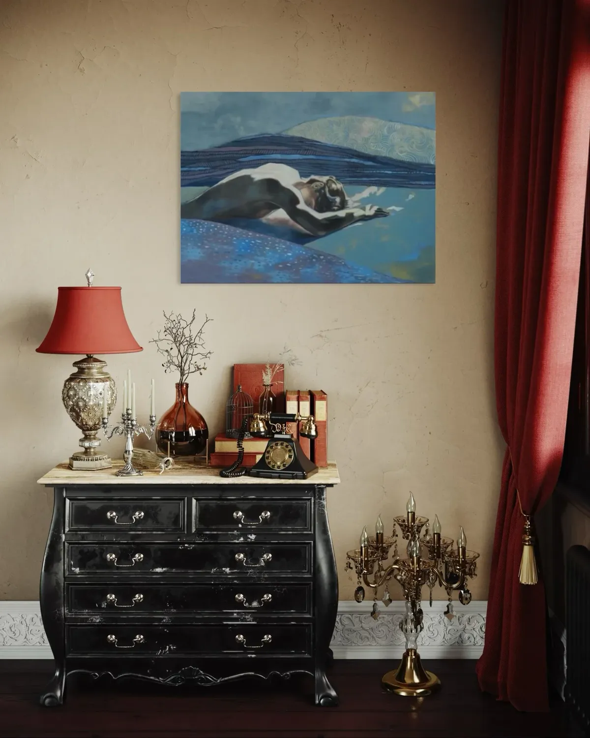 In Blue Mountains by Charlotte Sigurdson (view 2)