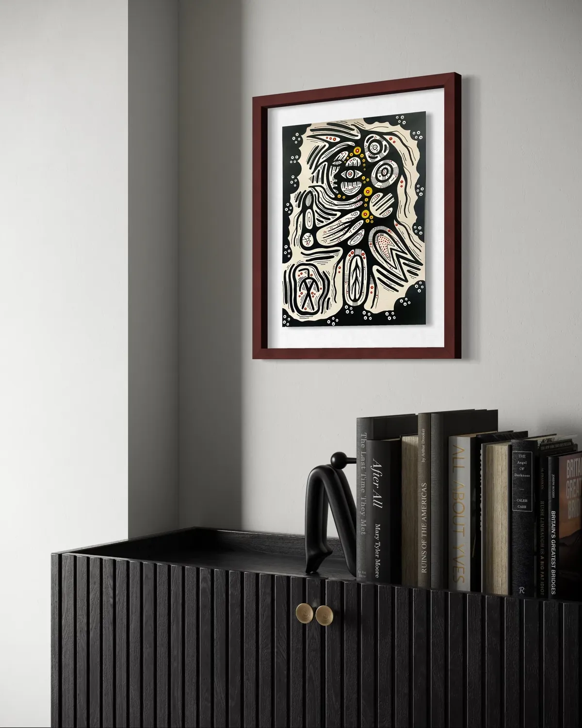 Artist Paints Symbol, 2023 by Brent Hardisty (view 3)