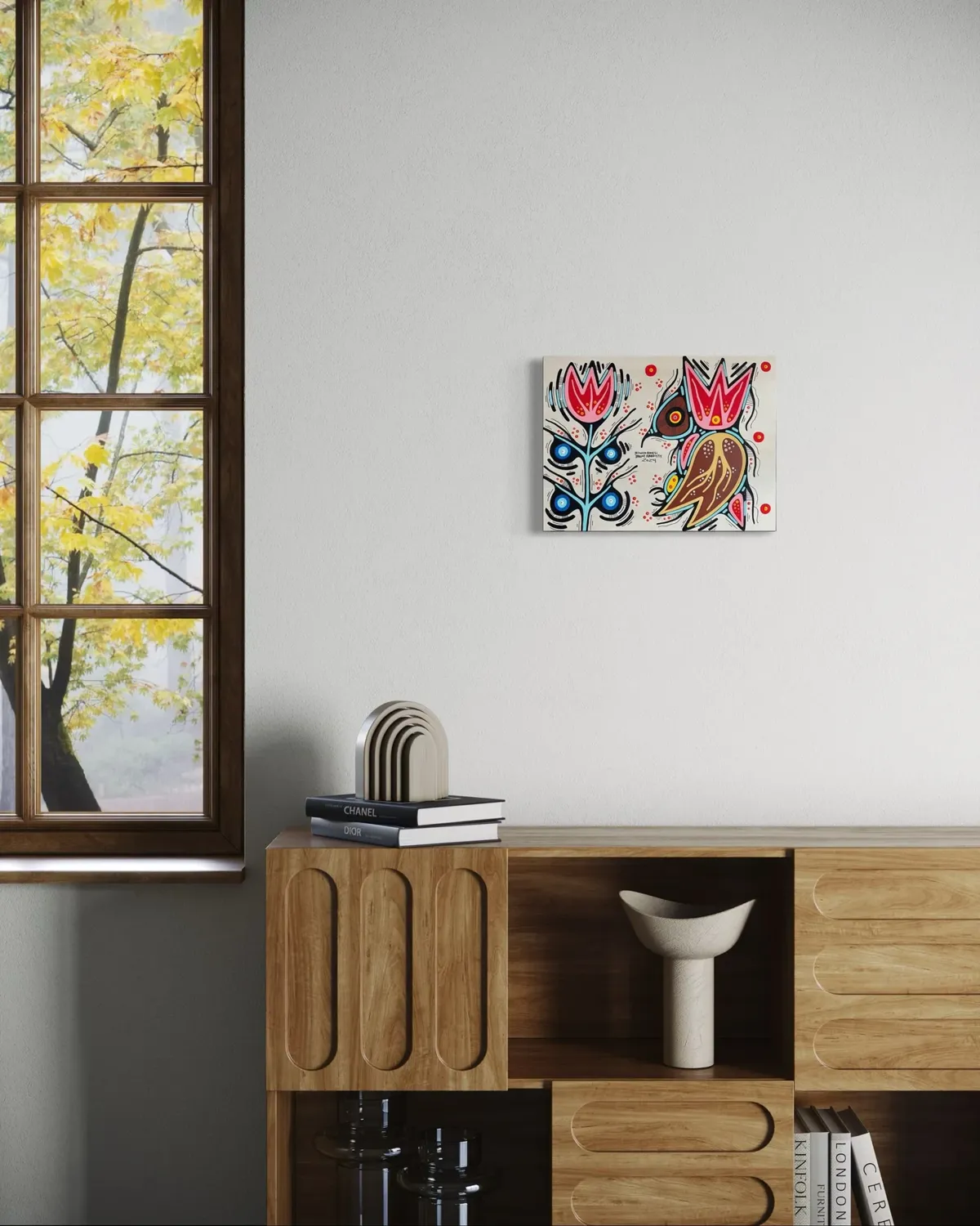 Bird and Flower, 2024 by Brent Hardisty (view 2)